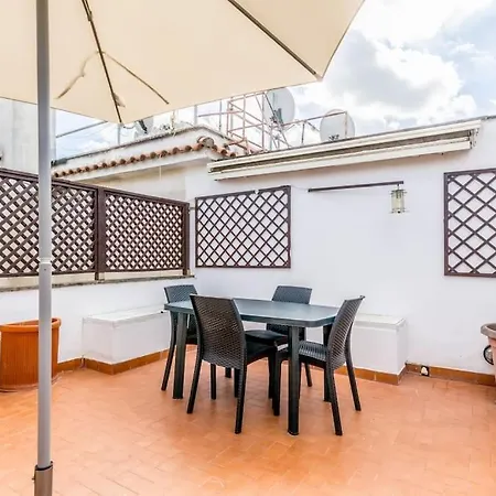 Rooftop Ponte Milvio Lejlighed Rom